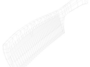 hairbrush 3D 모델