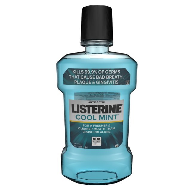 listerine 3D 模型 .c4d .max .obj .3ds .fbx .stl .blend 