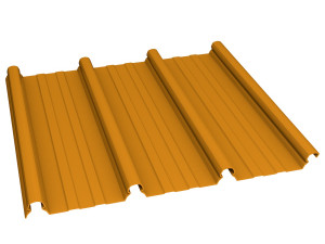 metal roof sheet 3D Model