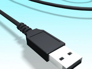 マウス光学USB 3Dモデル