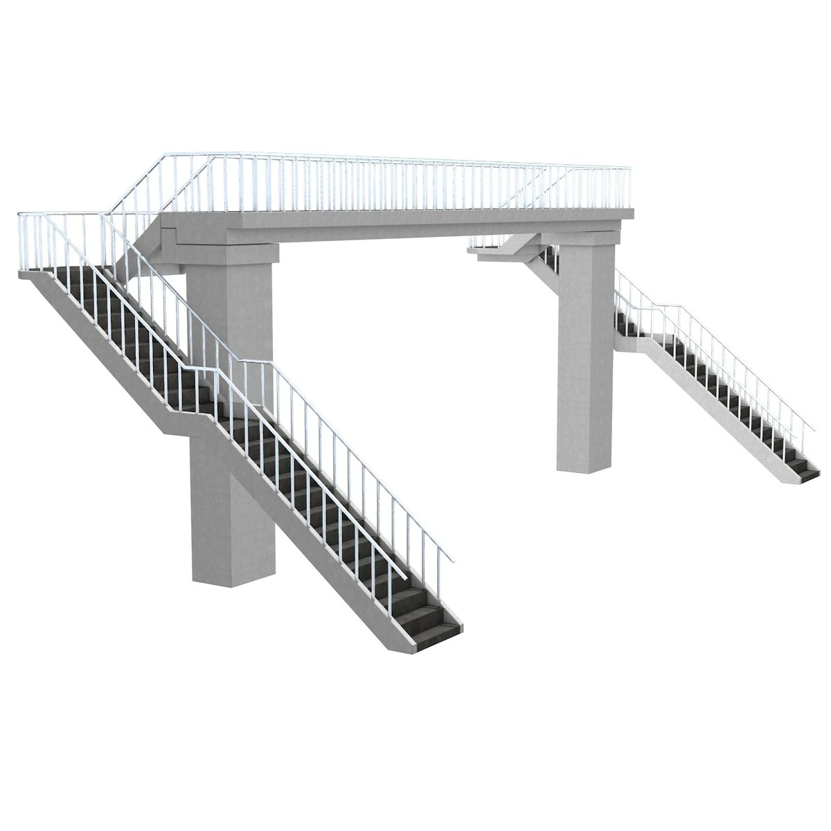 overpass 3D Model .c4d .max .obj .3ds .fbx .stl .blend