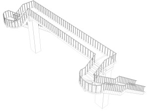 overpass Model 3D