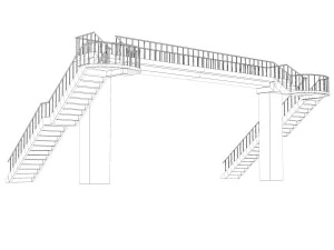 overpass 3D Model
