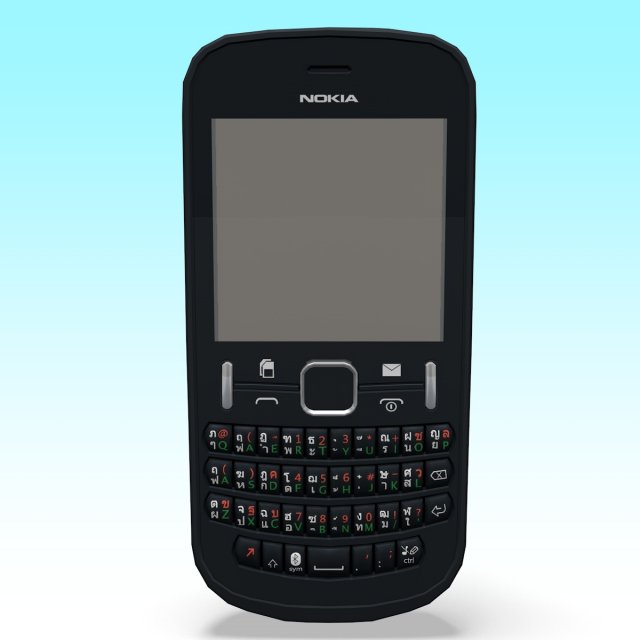 nokia phone Modelo 3D .c4d .max .obj .3ds .fbx .stl .blend 