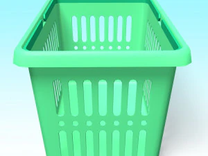 cestino di plastica Modello 3D