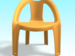 plastic chair 3D Model