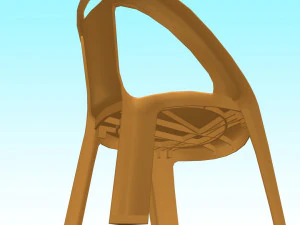 plastic chair 3D Model