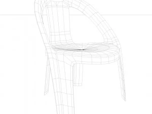 plastic chair 3D Model