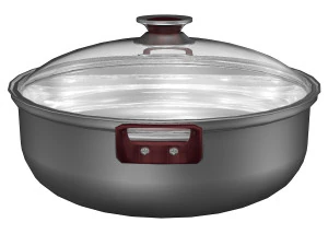 panela de a&ccedil;o inoxid&aacute;vel Modelo 3D