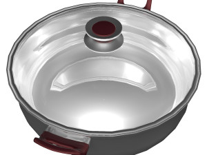stainless pot 3D Model