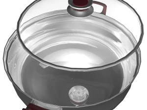 panela de a&ccedil;o inoxid&aacute;vel Modelo 3D