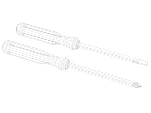 screwdriver 3D 모델