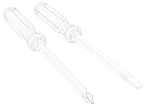 screwdriver 3D Model