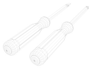 screwdriver 3D 모델