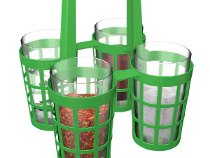 os condimentos Modelo 3D