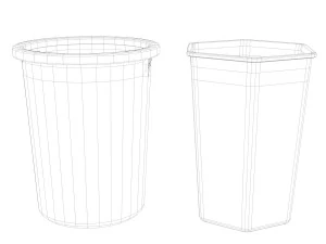 trashcan 3D Model
