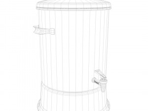 beverage server Modelo 3D