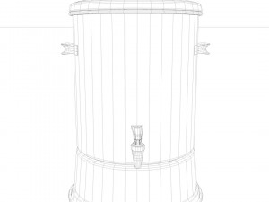 beverage server Modelo 3D