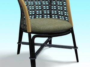 wood chair 3Dモデル