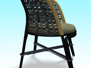 wood chair 3Dモデル