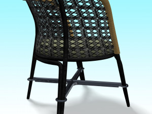 wood chair 3Dモデル