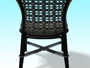 wood chair 3Dモデル