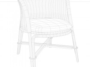 wood chair 3Dモデル