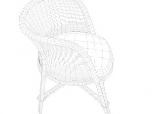 wood chair 3Dモデル