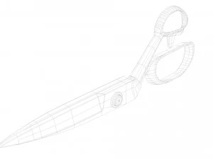 scissor 3D Model