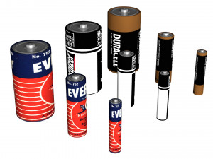 battery 3D Model