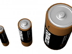 battery 3D Model
