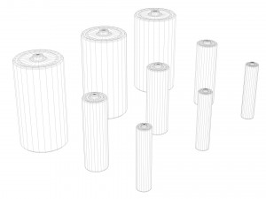 battery 3D Model
