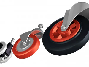 コレクションホイール 3Dモデル