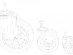 コレクションホイール 3Dモデル