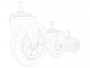 コレクションホイール 3Dモデル