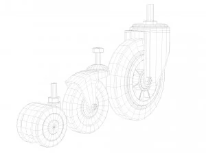 コレクションホイール 3Dモデル