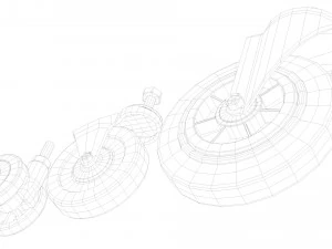 コレクションホイール 3Dモデル