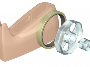 tape dispenser 3D Model