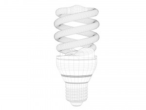 light bulb 3D 模型
