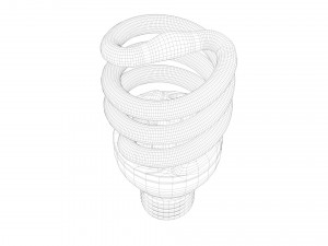 light bulb 3D 模型