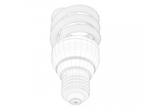 light bulb 3D 模型