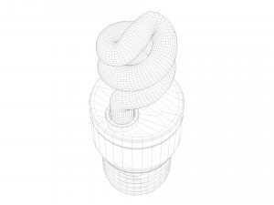 light bulb 3 Modello 3D