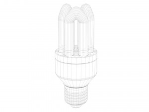 light bulb 4 3D मॉडल