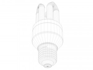light bulb 4 3D मॉडल