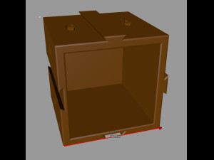4 emotion cabinet 3D 프린트 모델