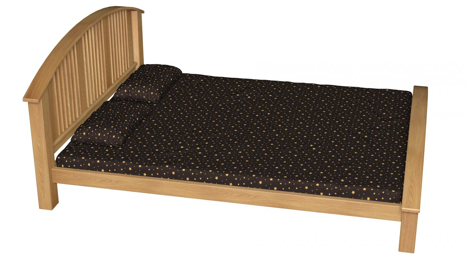 bed 1 3D Model .c4d .max .obj .3ds .fbx .stl .blend 