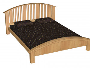 bed 1 Modèle 3D