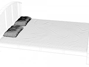 bed 1 3D Model