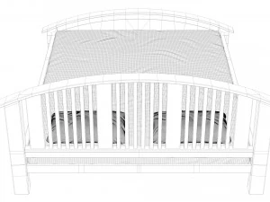 bed 1 3D Model