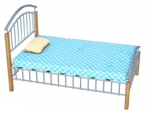 bed 2 3D Model